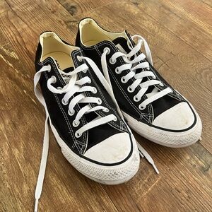 Converse Black and White High-Tops